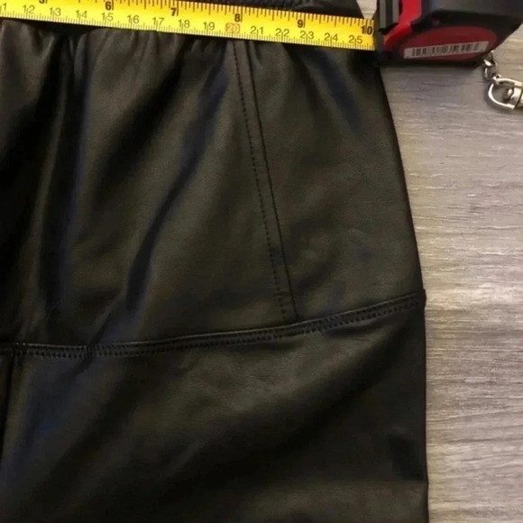 Aritzia Wilfred Free Daria‎ Pant Vegan Leather Leggings High Rise Women's XS - Picture 7 of 10